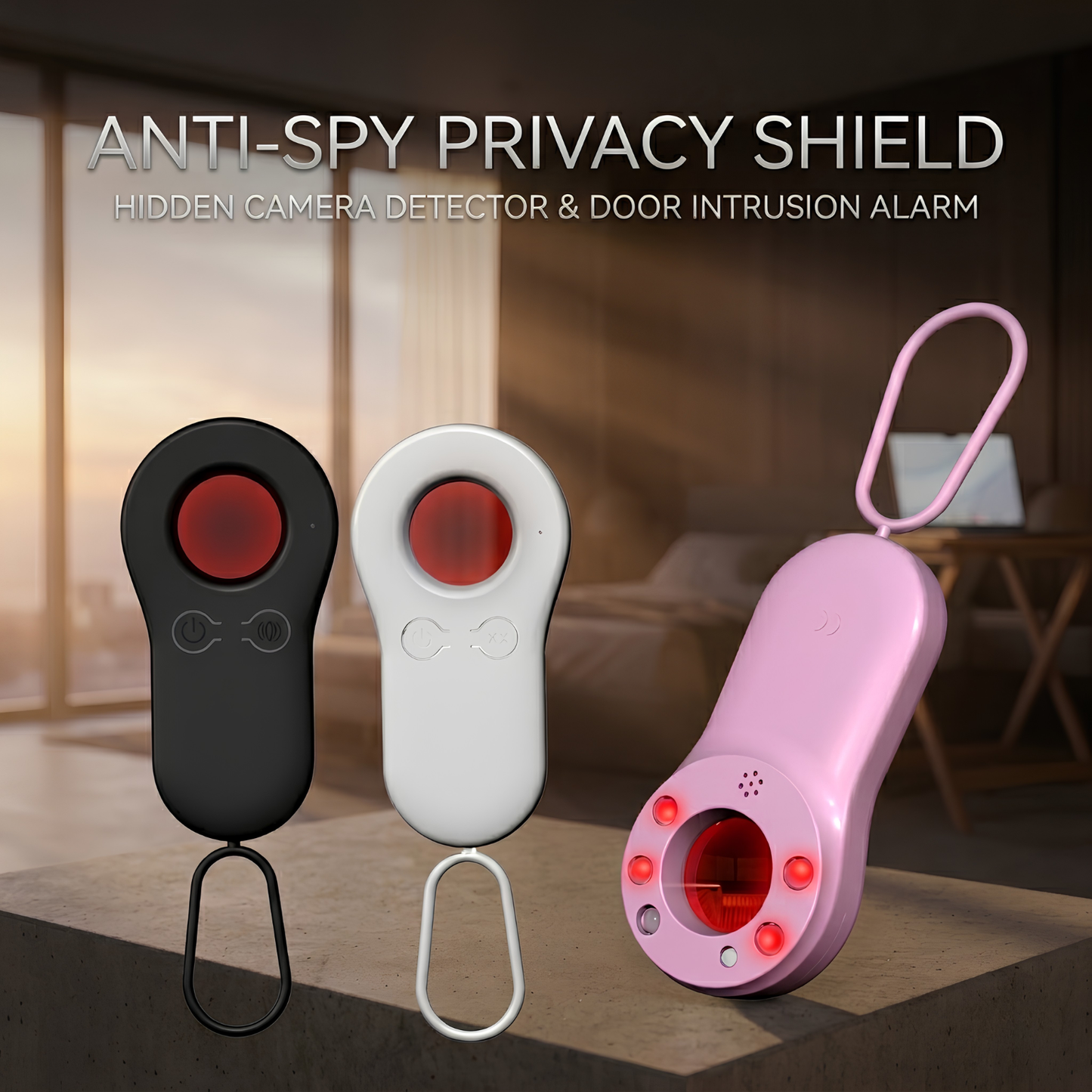 OmniGuard Pro – Portable Anti-Infrared Camera Finder & Personal Motion Alarm
