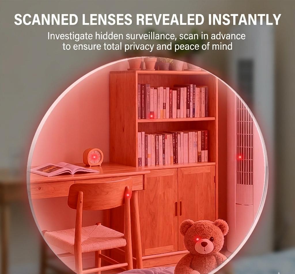 OmniGuard Pro – Portable Anti-Infrared Camera Finder & Personal Motion Alarm