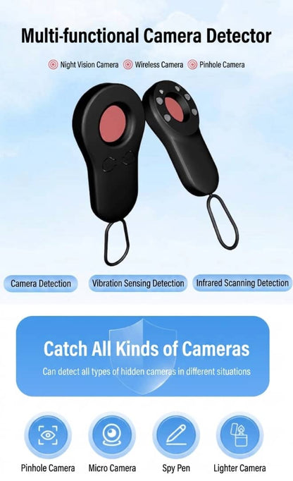 OmniGuard Pro – Portable Anti-Infrared Camera Finder & Personal Motion Alarm