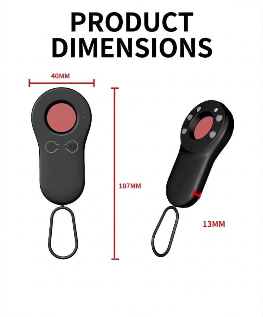 OmniGuard Pro – Portable Anti-Infrared Camera Finder & Personal Motion Alarm